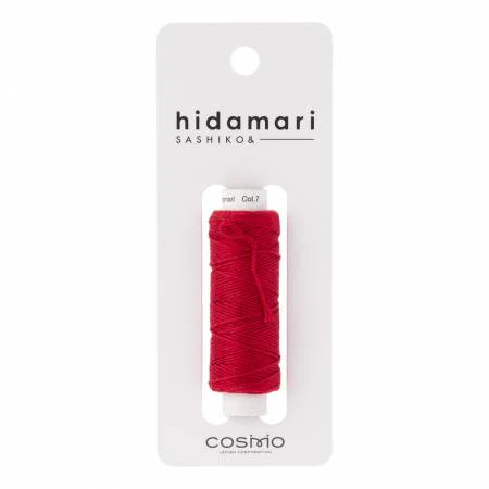 Cosmo Hidamari Sashiko Thread 30m - Solid Colours - Image 11