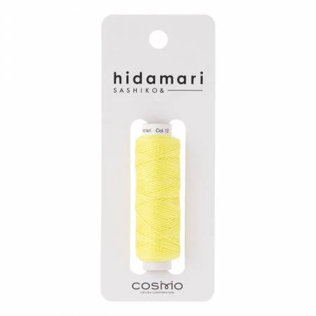 Cosmo Hidamari Sashiko Thread 30m - Solid Colours - Image 13
