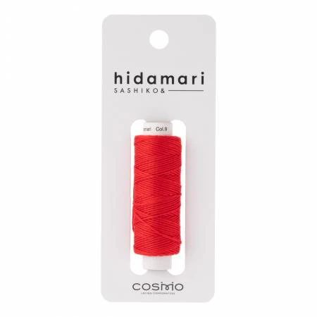 Cosmo Hidamari Sashiko Thread 30m - Solid Colours - Image 17