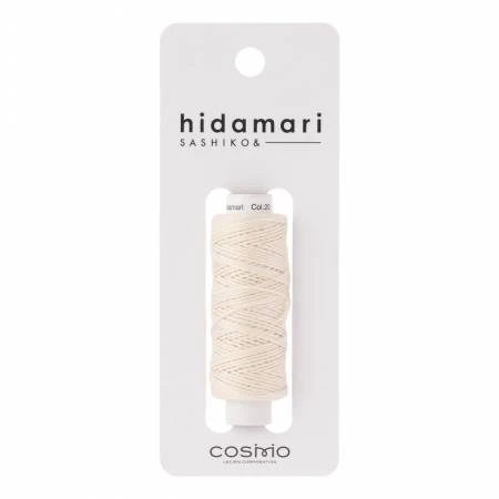 Cosmo Hidamari Sashiko Thread 30m - Solid Colours - Image 19