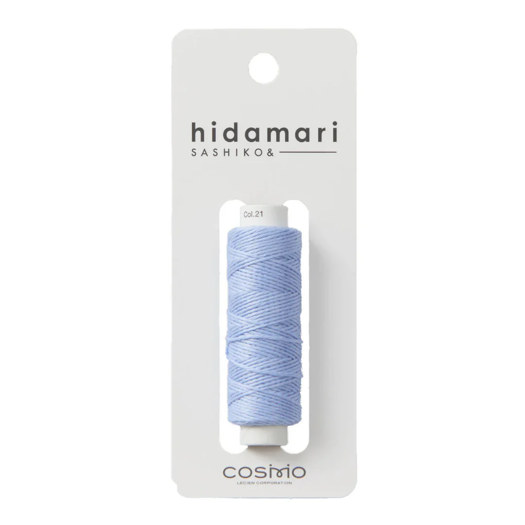 Cosmo Hidamari Sashiko Thread 30m - Solid Colours - Image 23