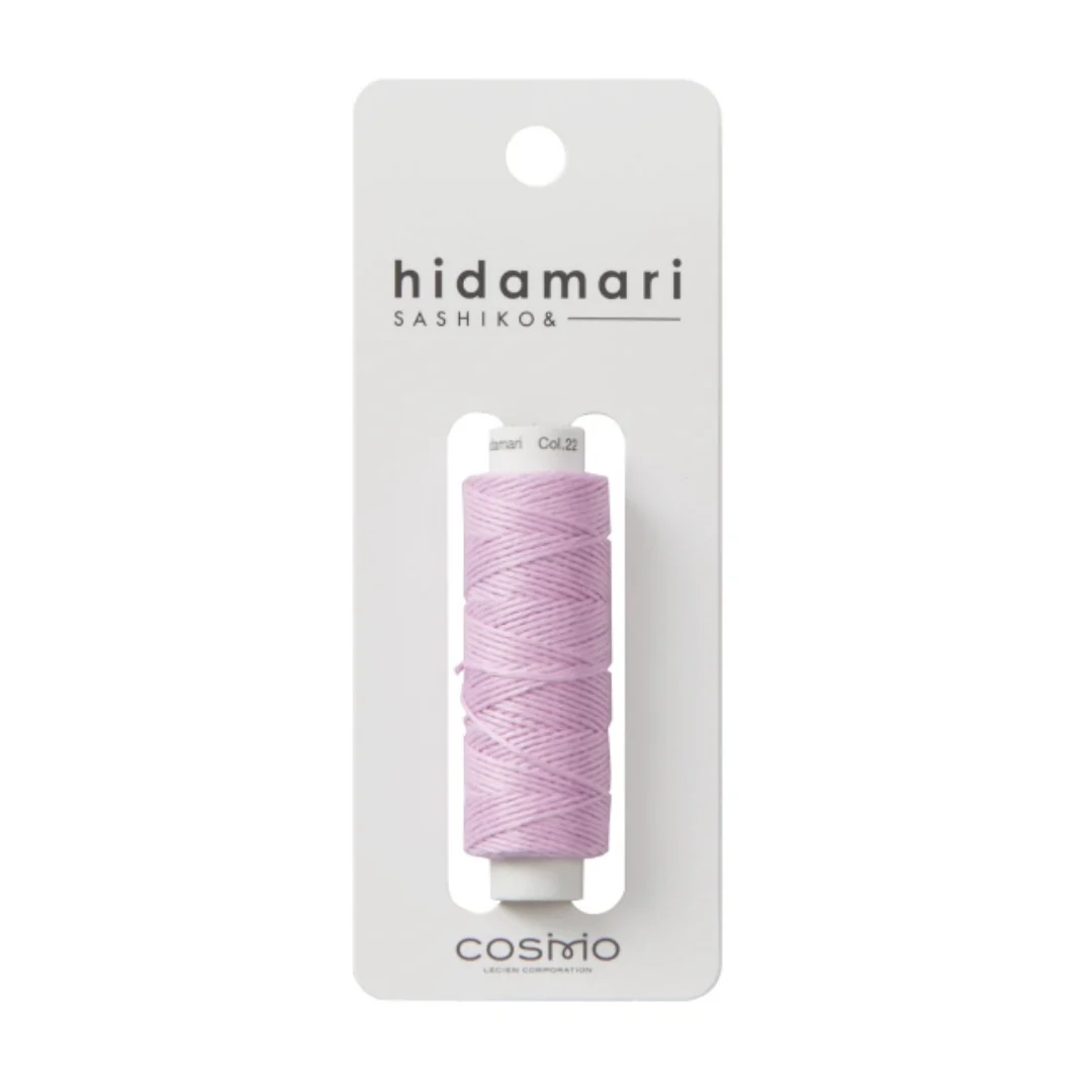 Cosmo Hidamari Sashiko Thread 30m - Solid Colours - Image 24