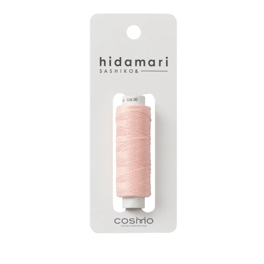 Cosmo Hidamari Sashiko Thread 30m - Solid Colours - Image 32