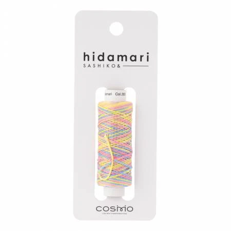 Cosmo Hidamari Sashiko Thread 30m - Variegated Colours - Image 15