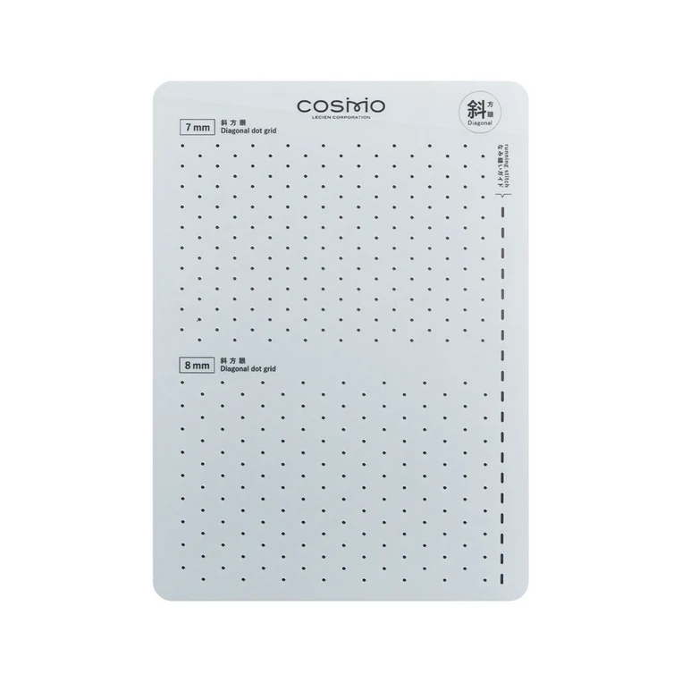 Cosmo Sashiko Template Diagonal Dot Grid 7mm/8mm - Image 2