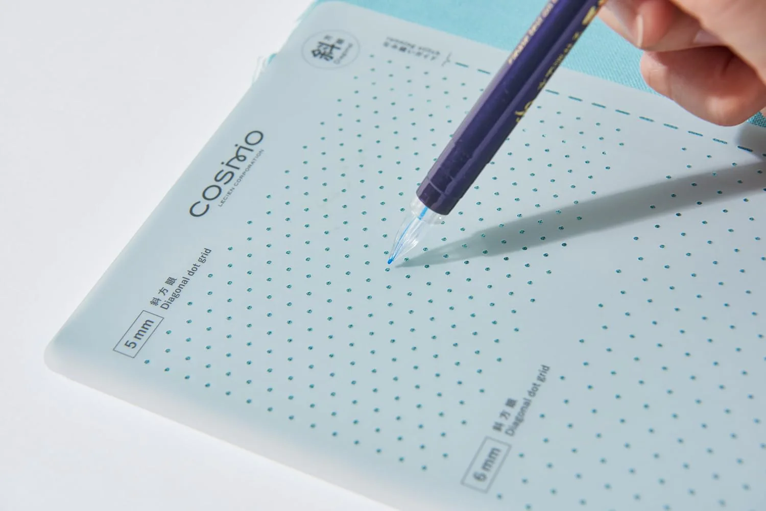 Cosmo Sashiko Template Dotted Grid 9mm/10mm - Image 3