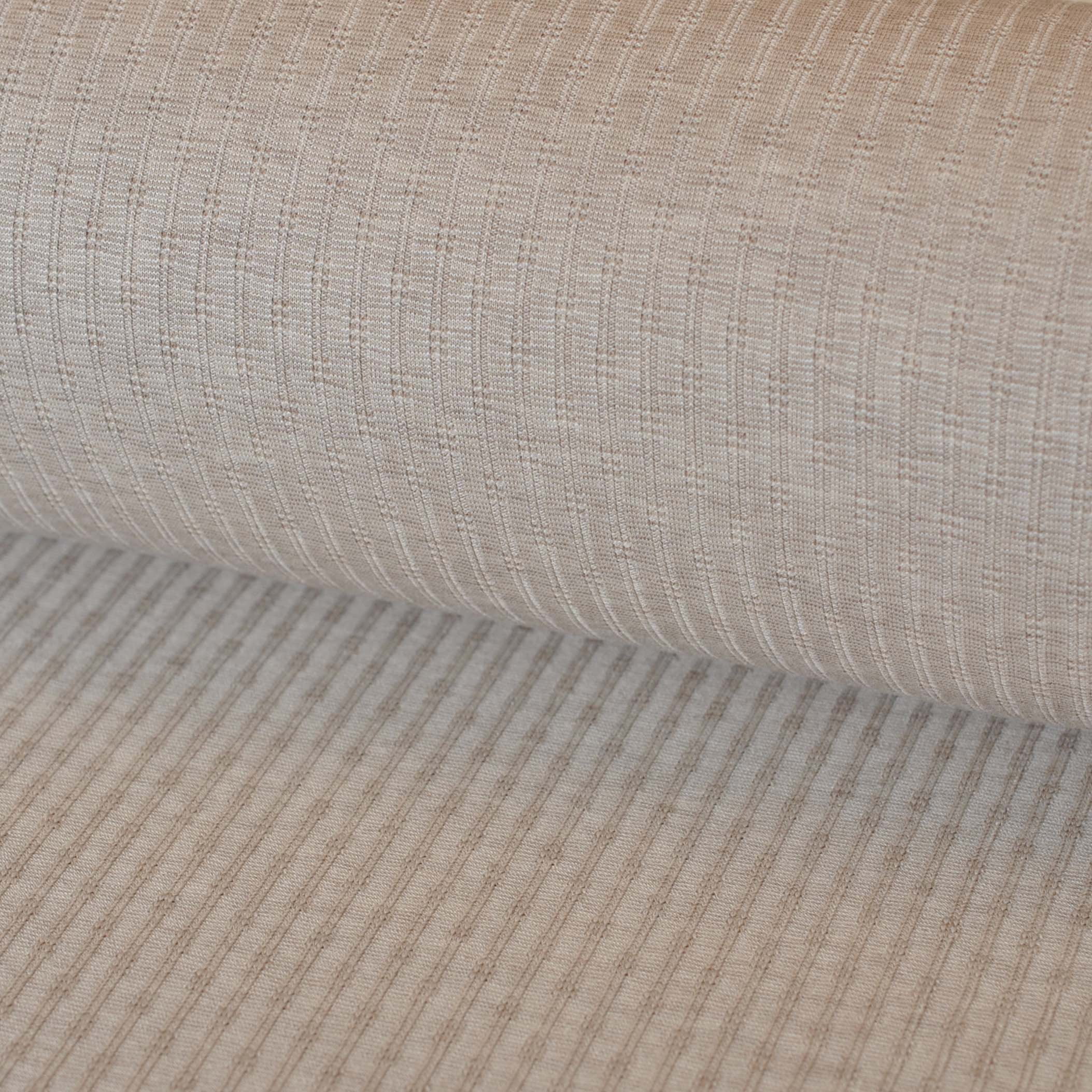 Cozy Lines Pointelle Knit in Taupe - Image 2