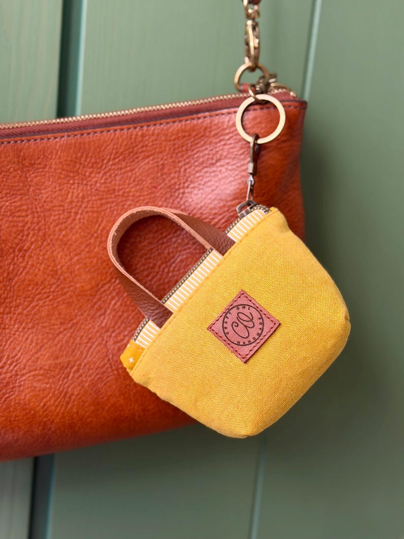 Craft Owl Handmade Tiny Tote Bag Pattern - Image 2