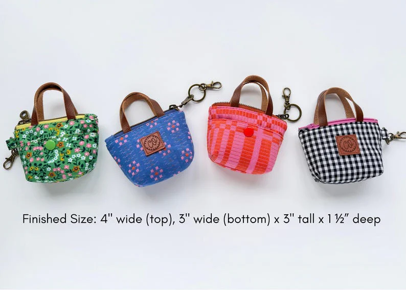 Craft Owl Handmade Tiny Tote Bag Pattern - Image 5