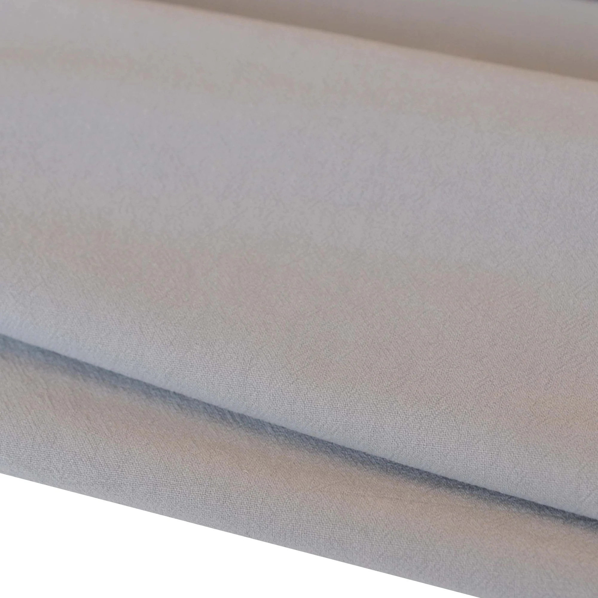 Crumpled Cotton Shirting II in Grey