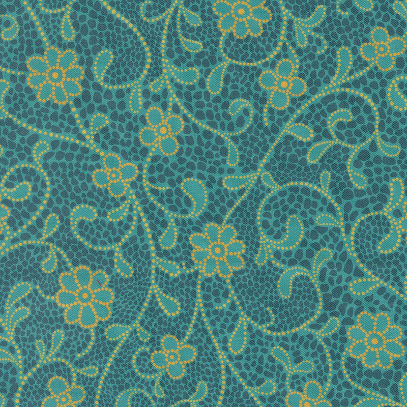 Crystal Manning Parlor Good Vibes Only in Teal