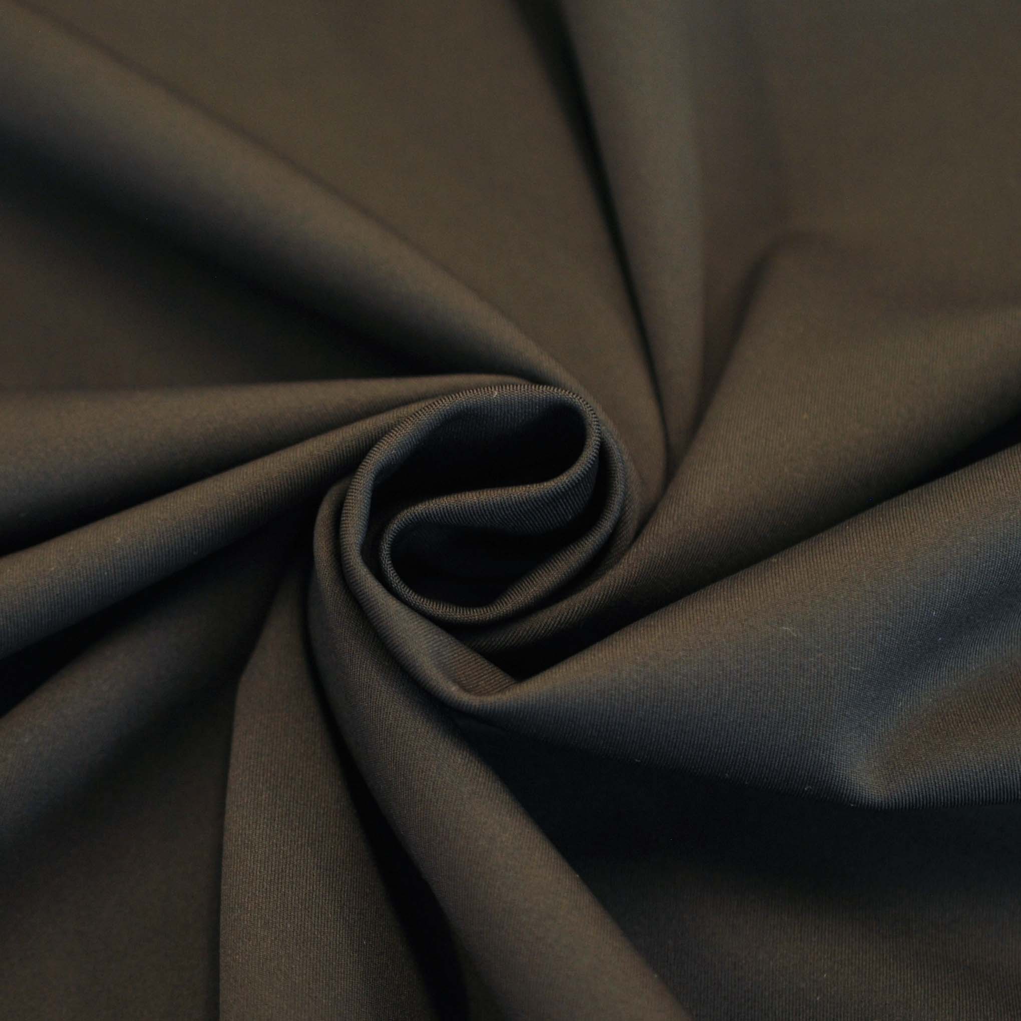 Deadstock Solid Jacquard Knit in Khaki Green - Image 3
