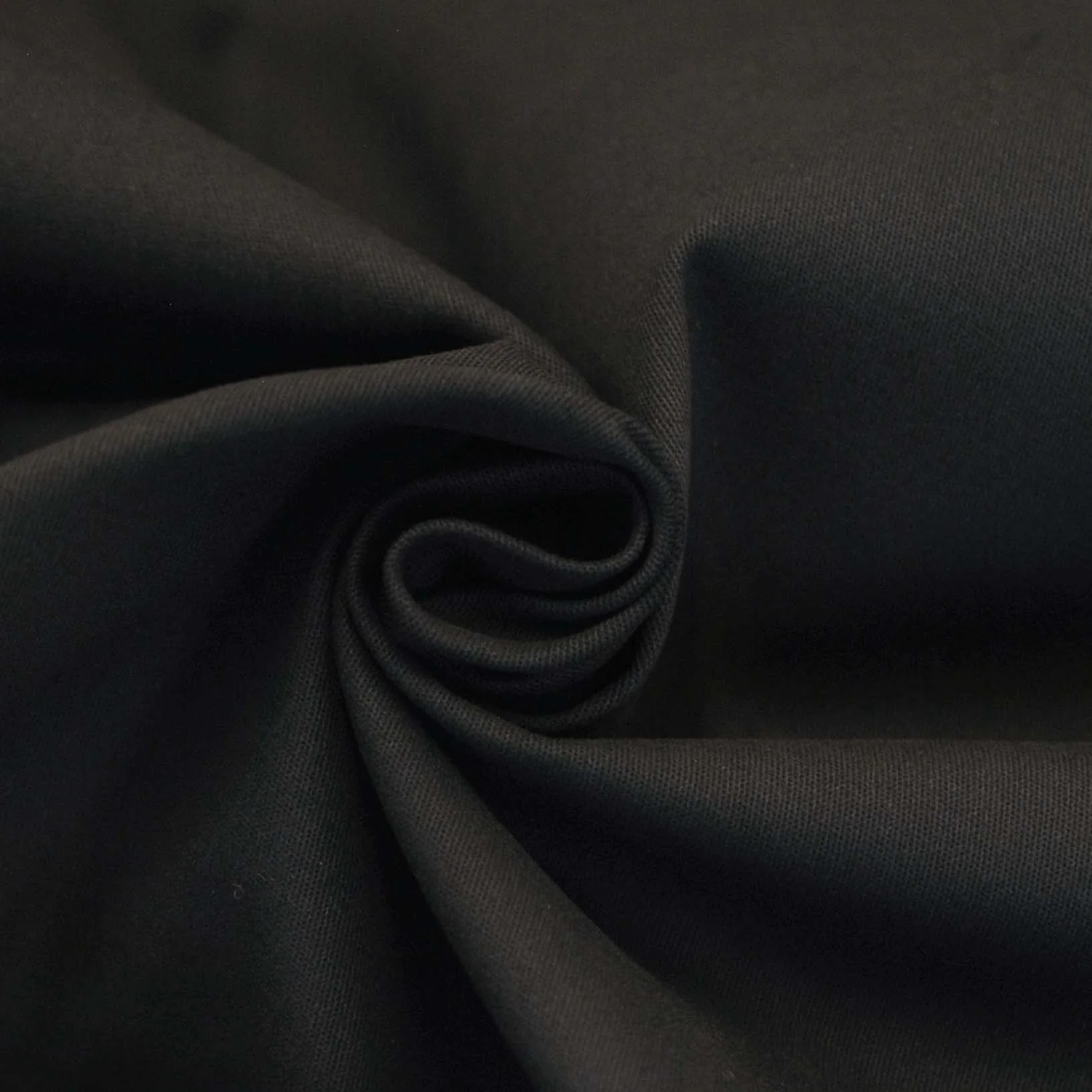 Deadstock Viscose Twill in Black - Image 3