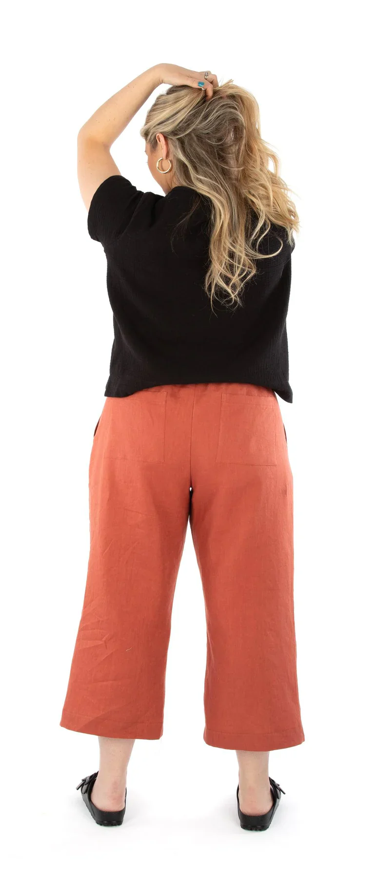 Jalie 4347 - Denyse Pull-On Woven Pants & Shorts 2yrs - 2XL - Image 7