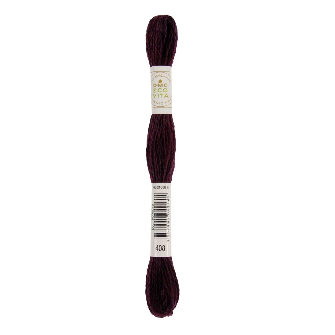 DMC Eco Vita Naturally Dyed Organic Wool Thread 408
