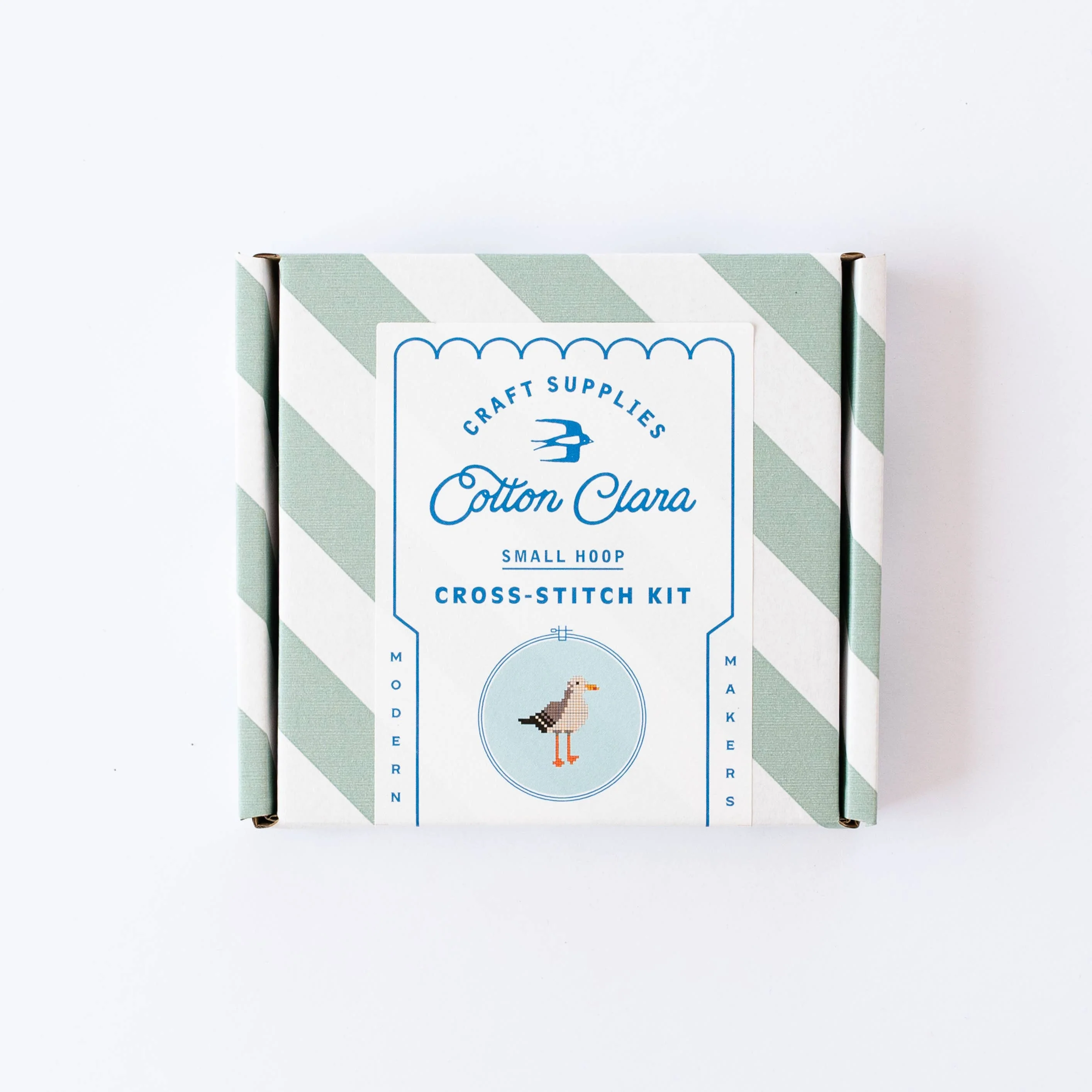 Cotton Clara 4" Duck Cross Stitch Kit - Image 4