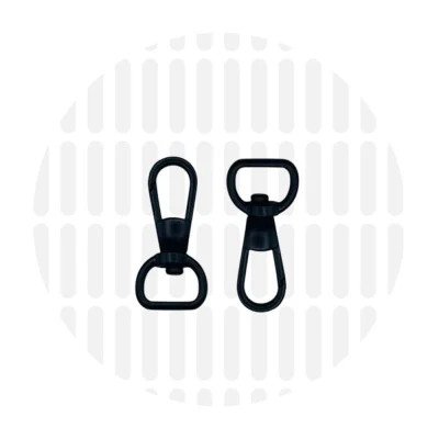 Elegant Swivel Hook 13mm (0.5in) - 2 per Pack - Image 2