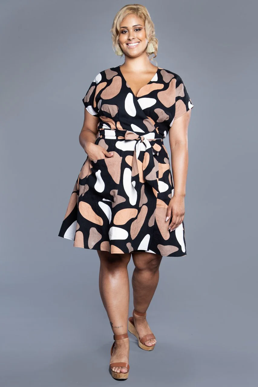 Closet Core Elodie Wrap Dress 0-20 - Image 11
