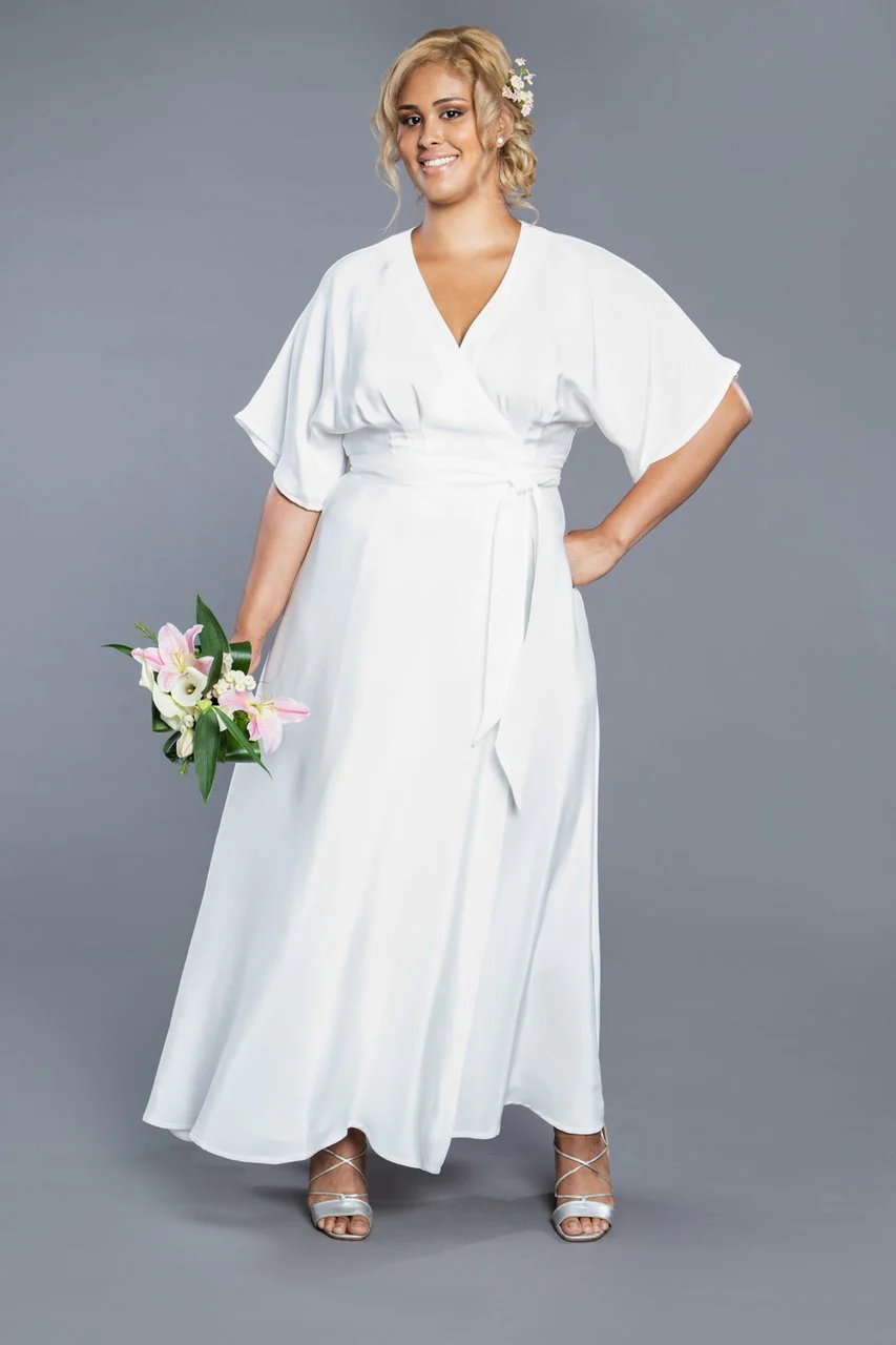 Closet Core Elodie Wrap Dress 0-20 - Image 7