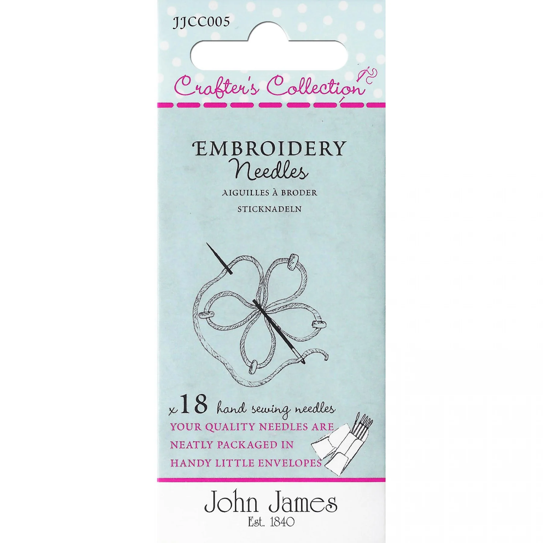 Embroidery Needles 7/9/10