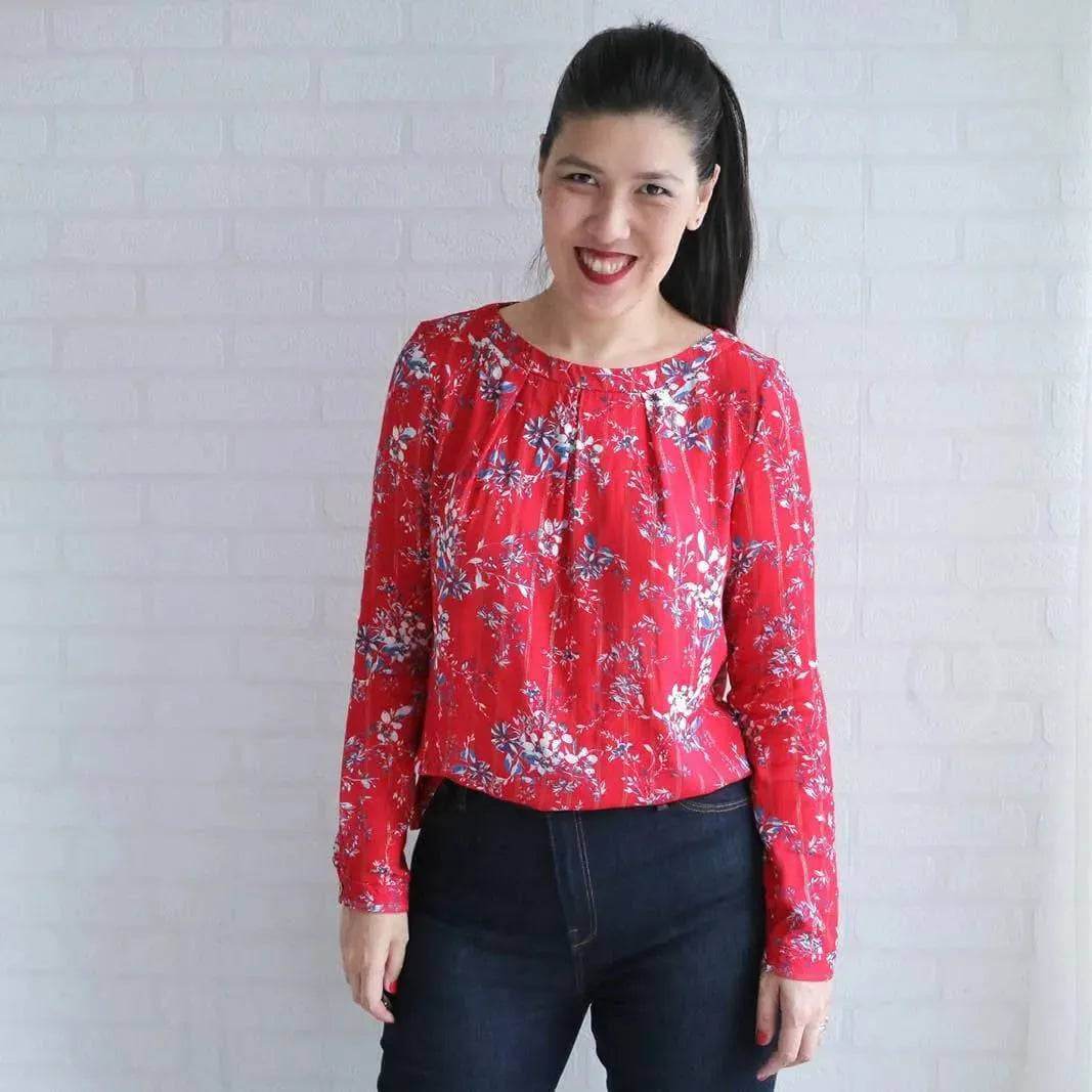Wardrobe By Me Esther Blouse - US 0-24 - PDF Pattern - Image 10