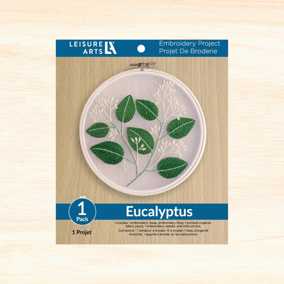 Eucalyptus 6" Embroidery Kit