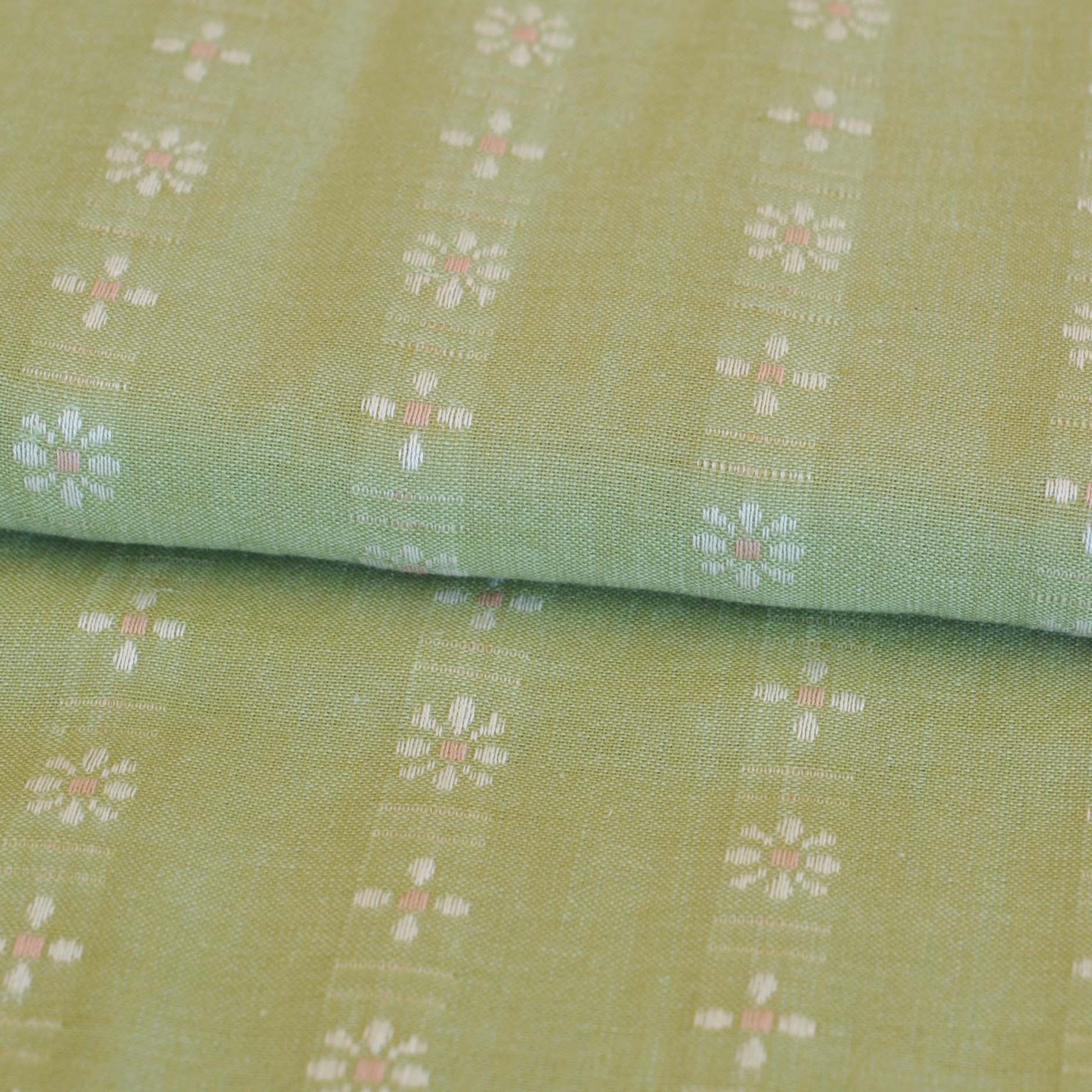Fableism Forest Forage Daisies in Celadon - Image 2