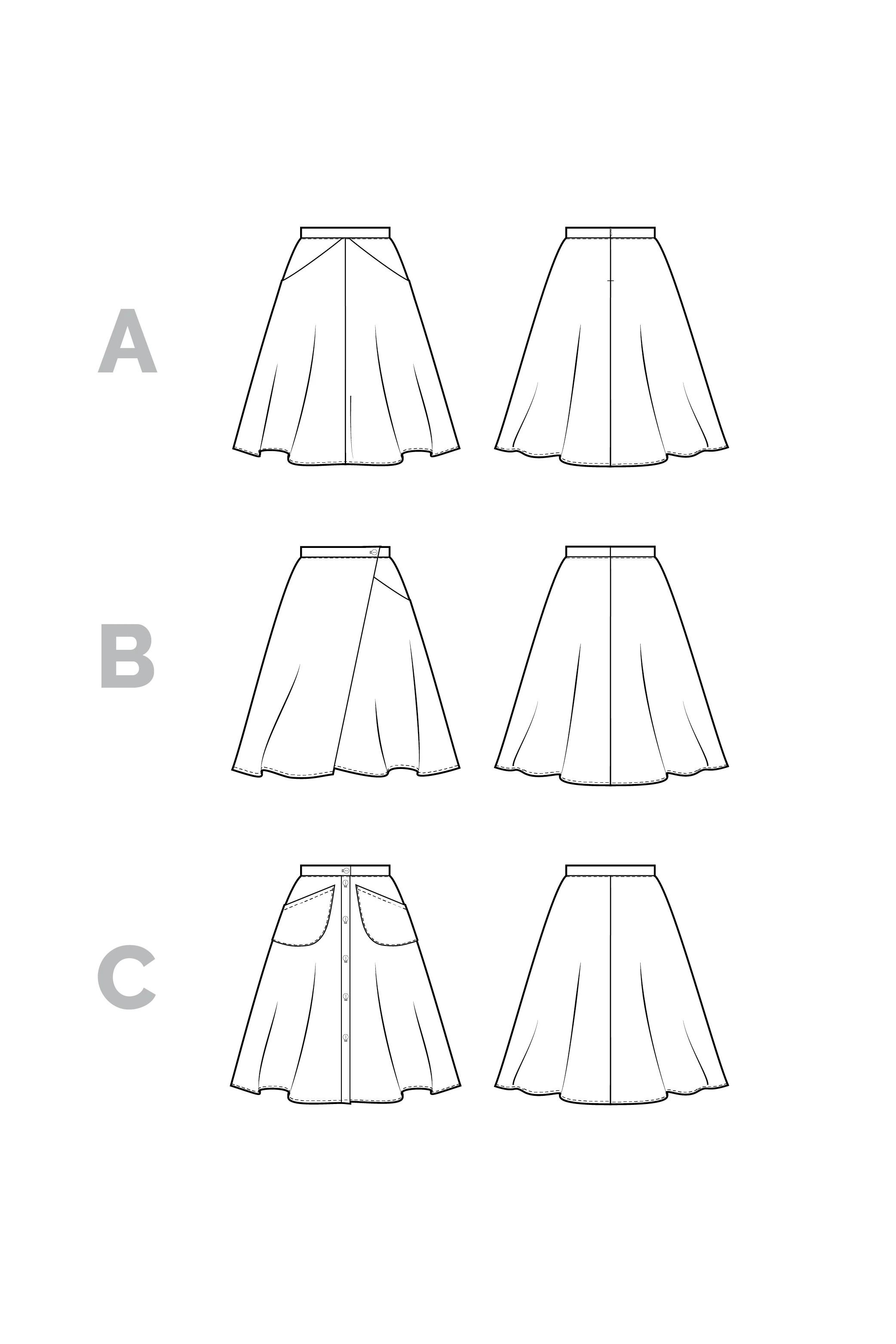 Closet Core Fiore Skirt - US 0-32 - PDF Pattern - Image 17