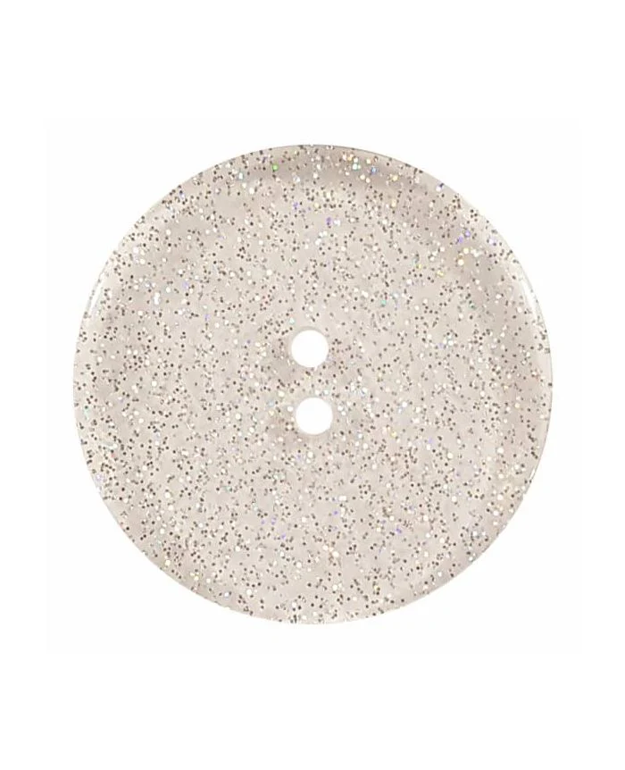 Flat Glitter 2-Hole 18mm Buttons - Assorted Colours - Image 6