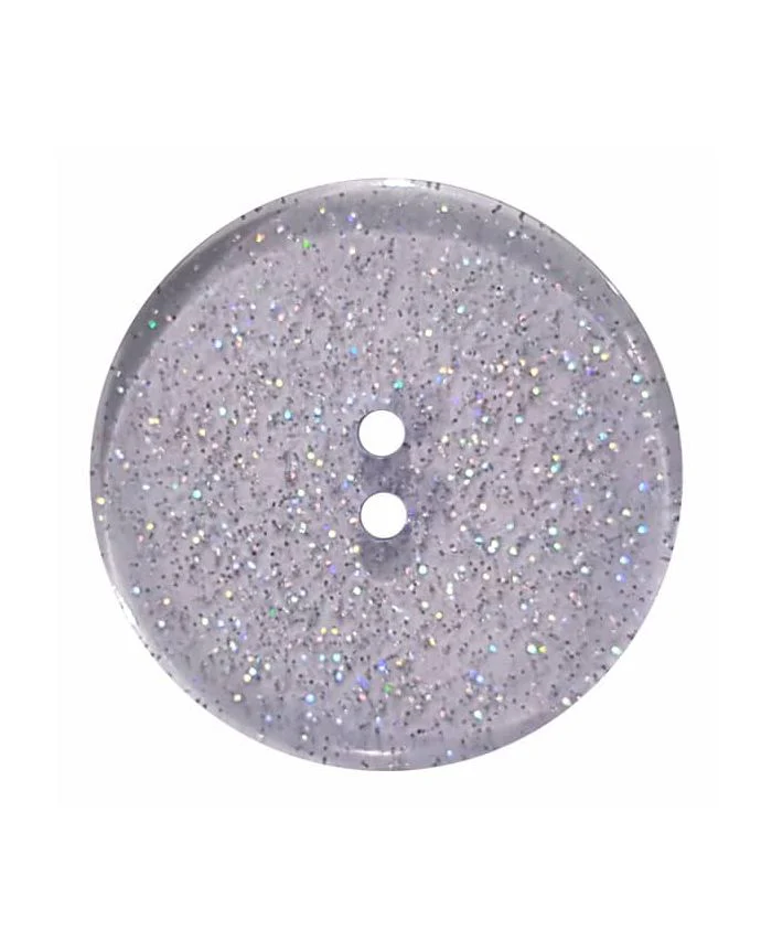 Flat Glitter 2-Hole 18mm Buttons - Assorted Colours - Image 7