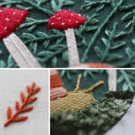 Forest Floor Stitch Sampler - Image 3