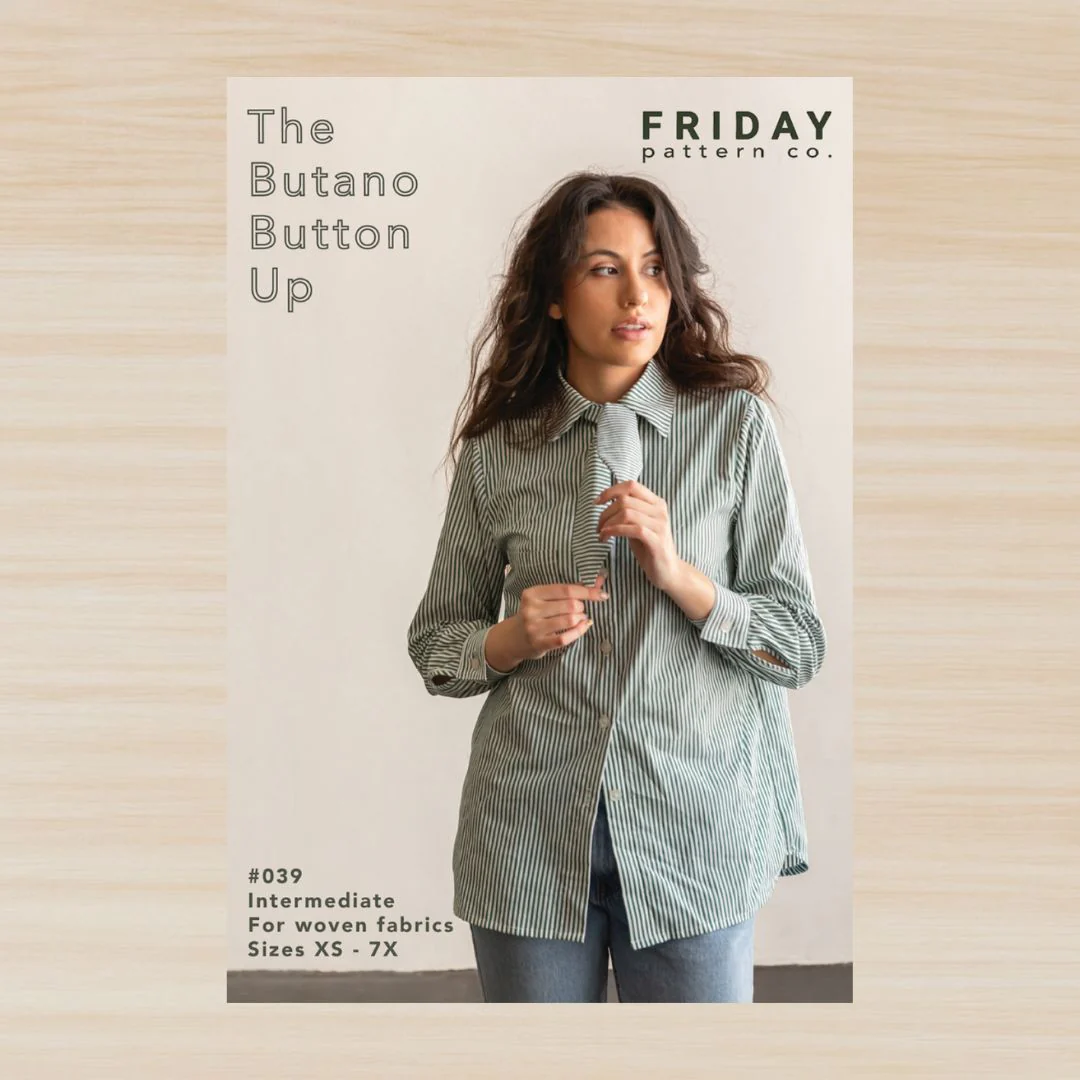 Friday Pattern Company Butano Button Up XS-7X
