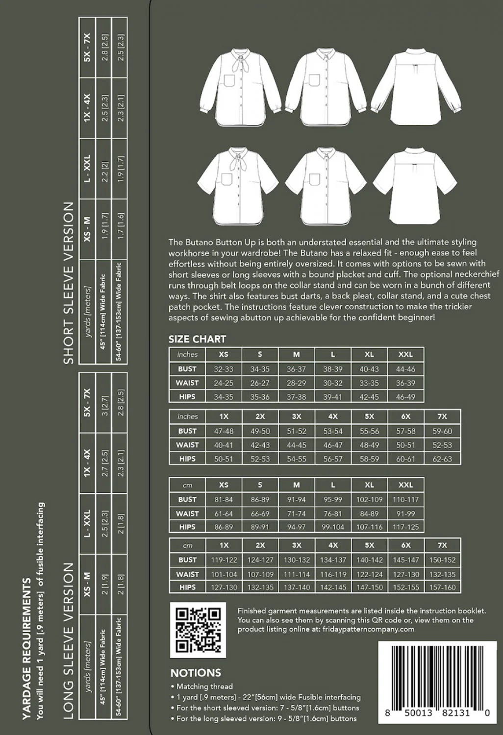 Friday Pattern Company Butano Button Up XS-7X - Image 10