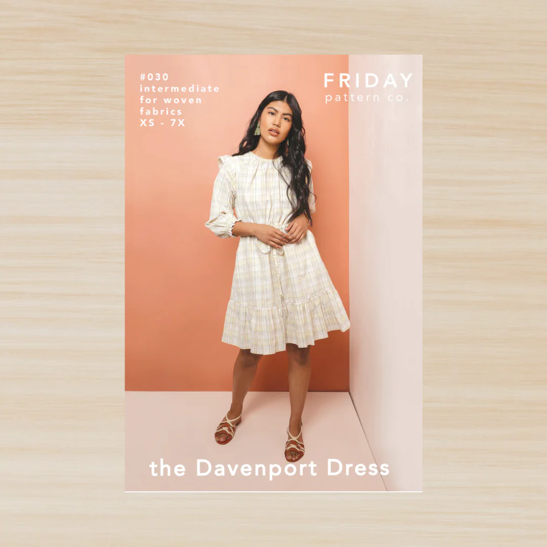 Friday Pattern Company Davenport Dress XS-7X