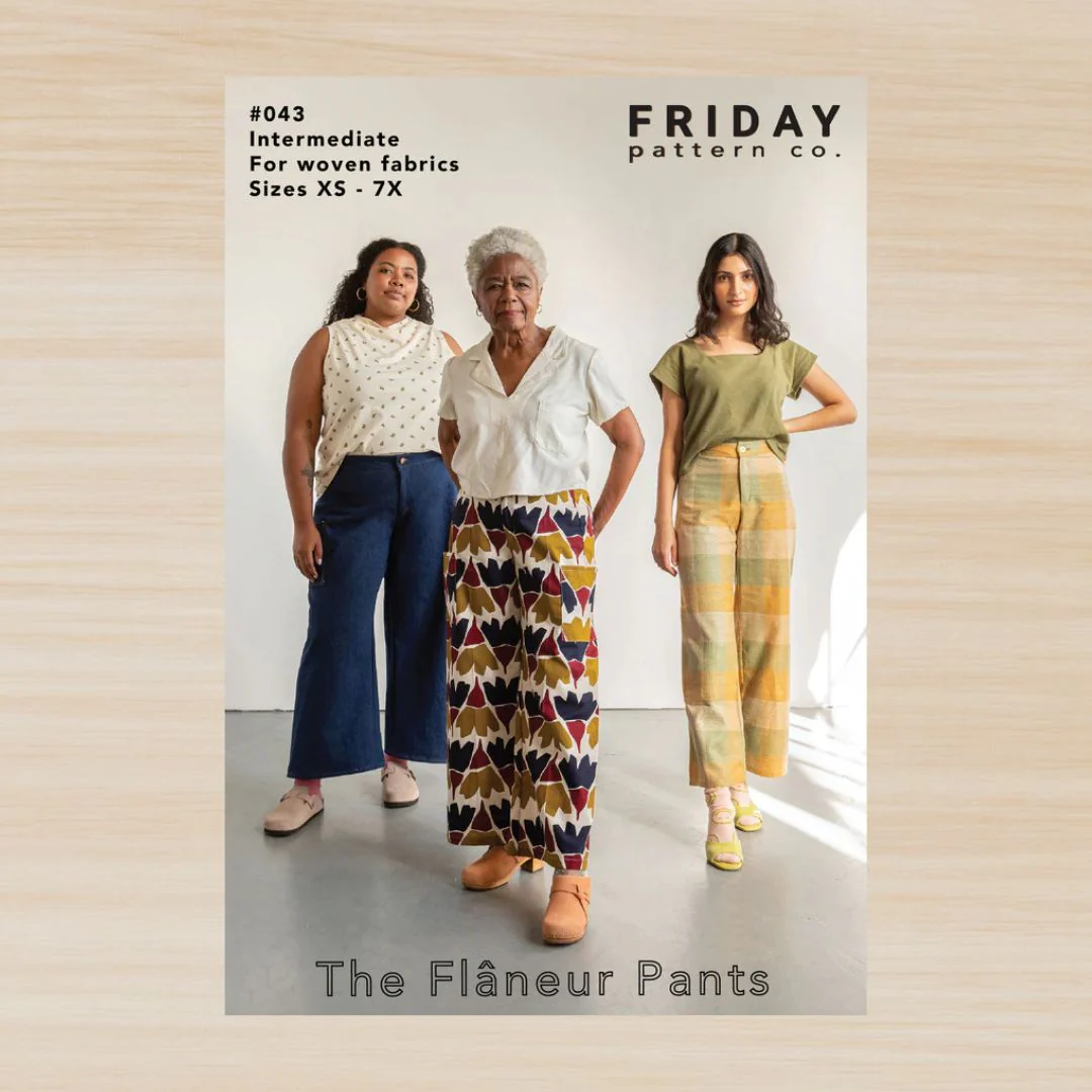 Friday Pattern Company Flaneur Pants XS-7X