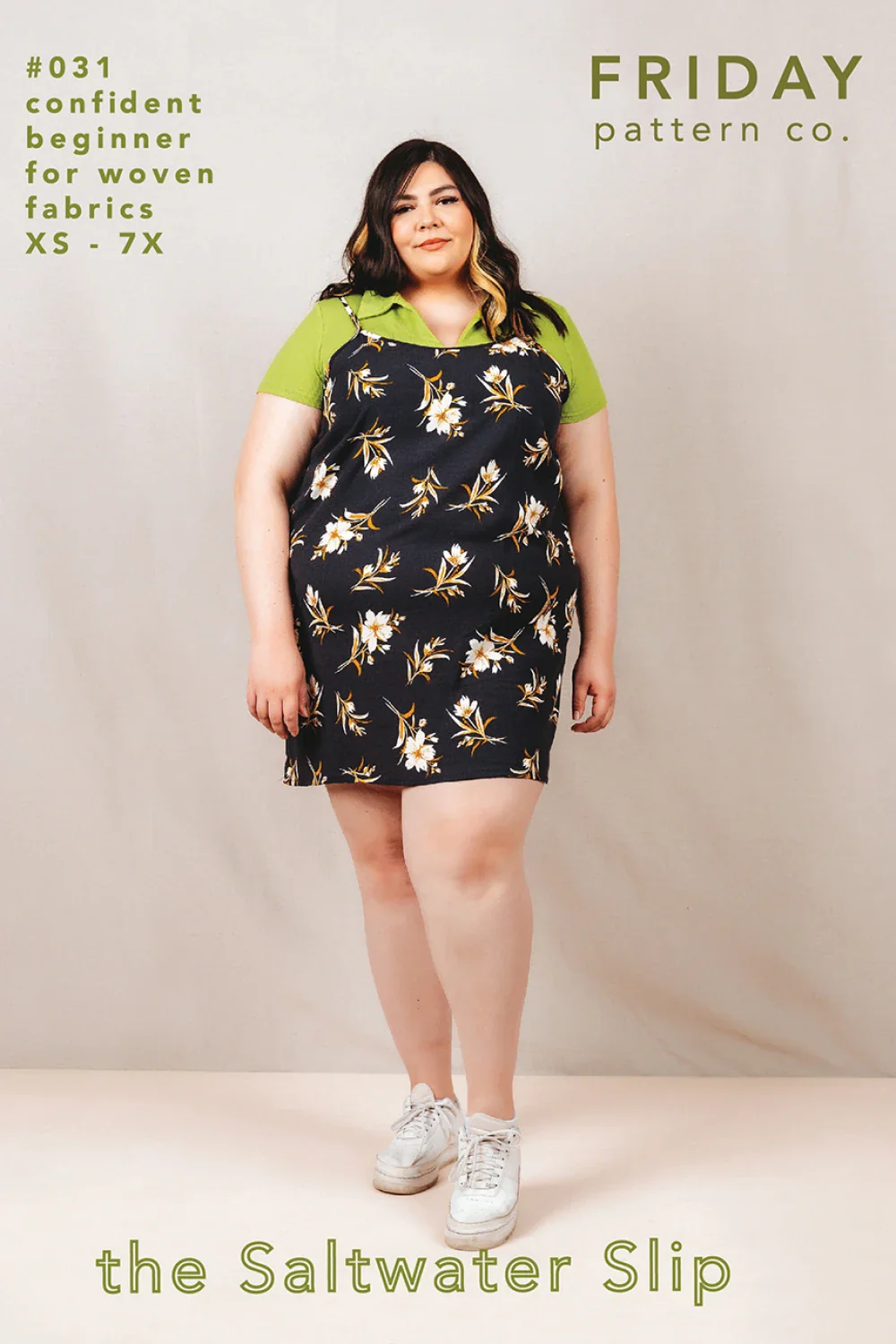 Friday Pattern Saltwater Slip Dress Pattern XS - 7X - Image 2