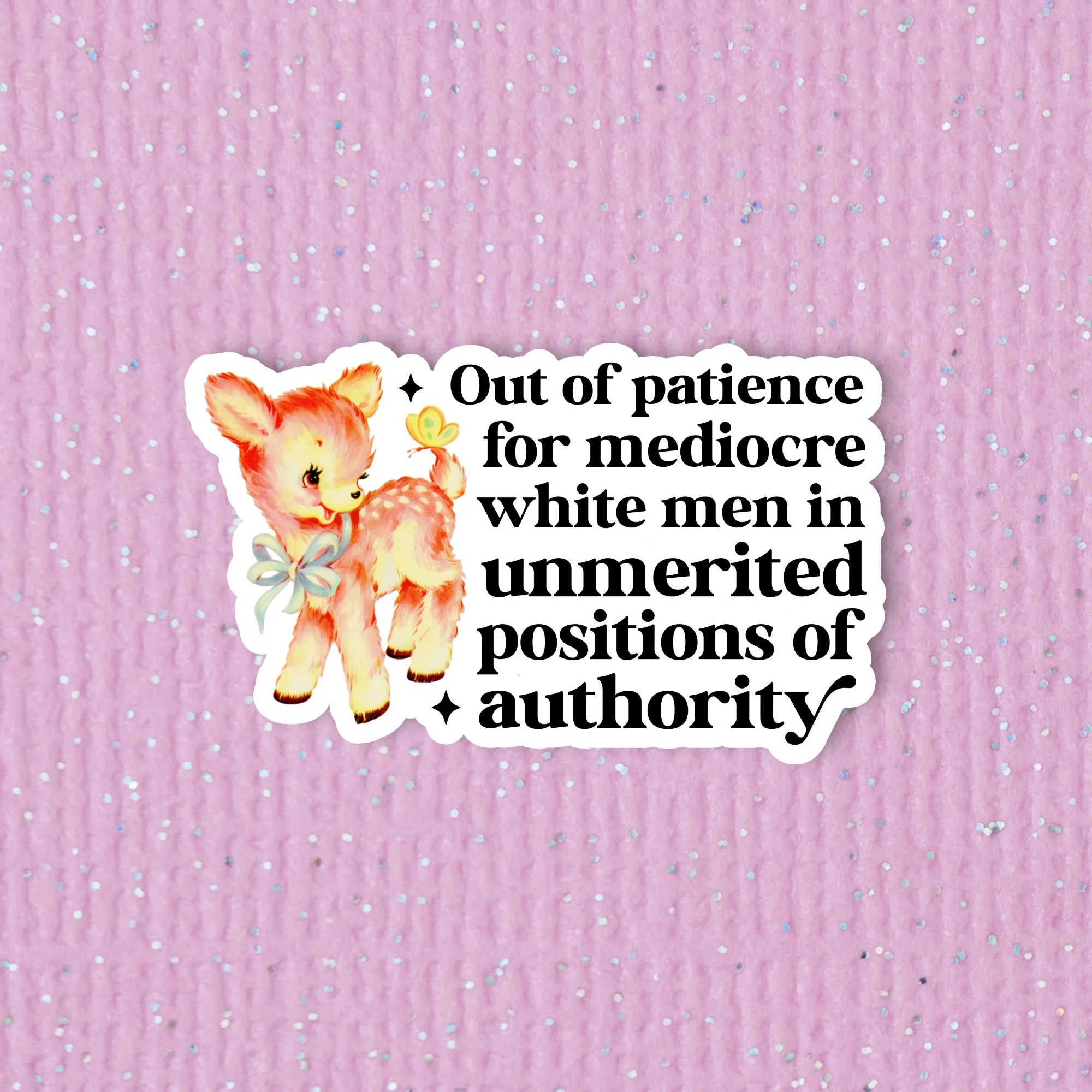 "Out of Patience" Sticker