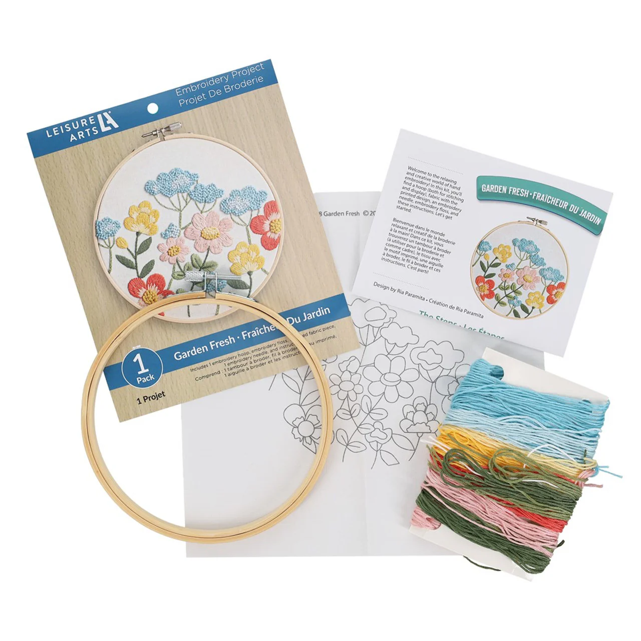 Garden Fresh 6" Embroidery Kit - Image 4