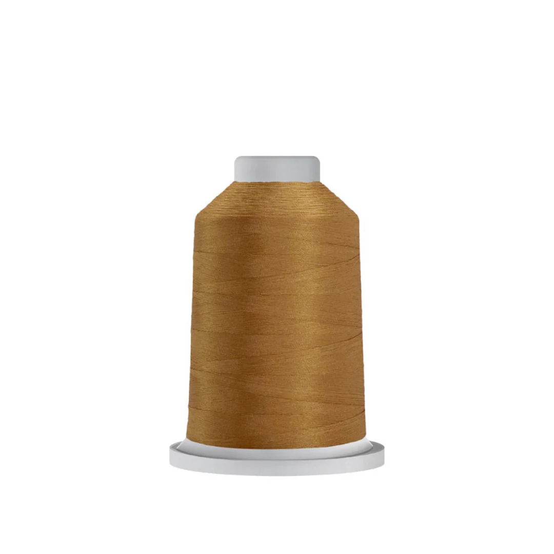 Glide 40wt Polyester Thread 1100 yd Mini King Spool in Military Gold