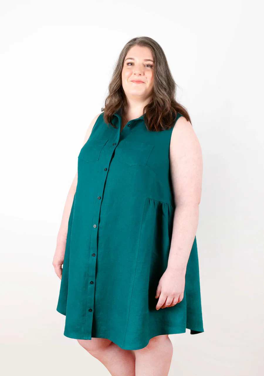 Grainline Studio Alder Shirtdress 14-32 - Image 4