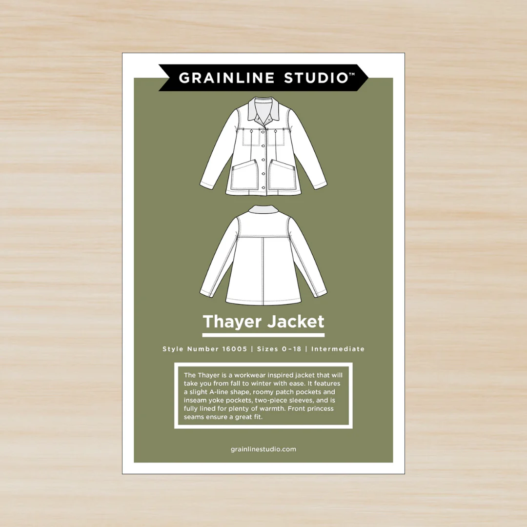 Grainline Studio Thayer Jacket 0-18