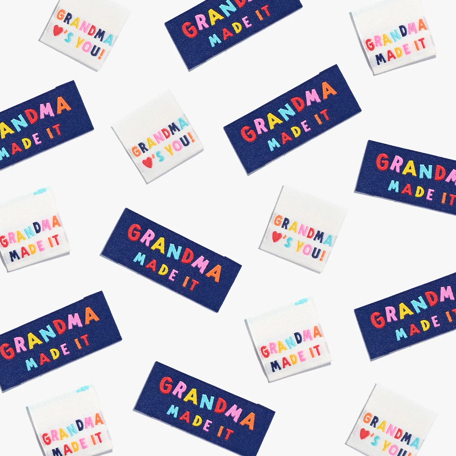 'Grandma Made It' 'Grandma loves you' Label 6-Pack - Image 2