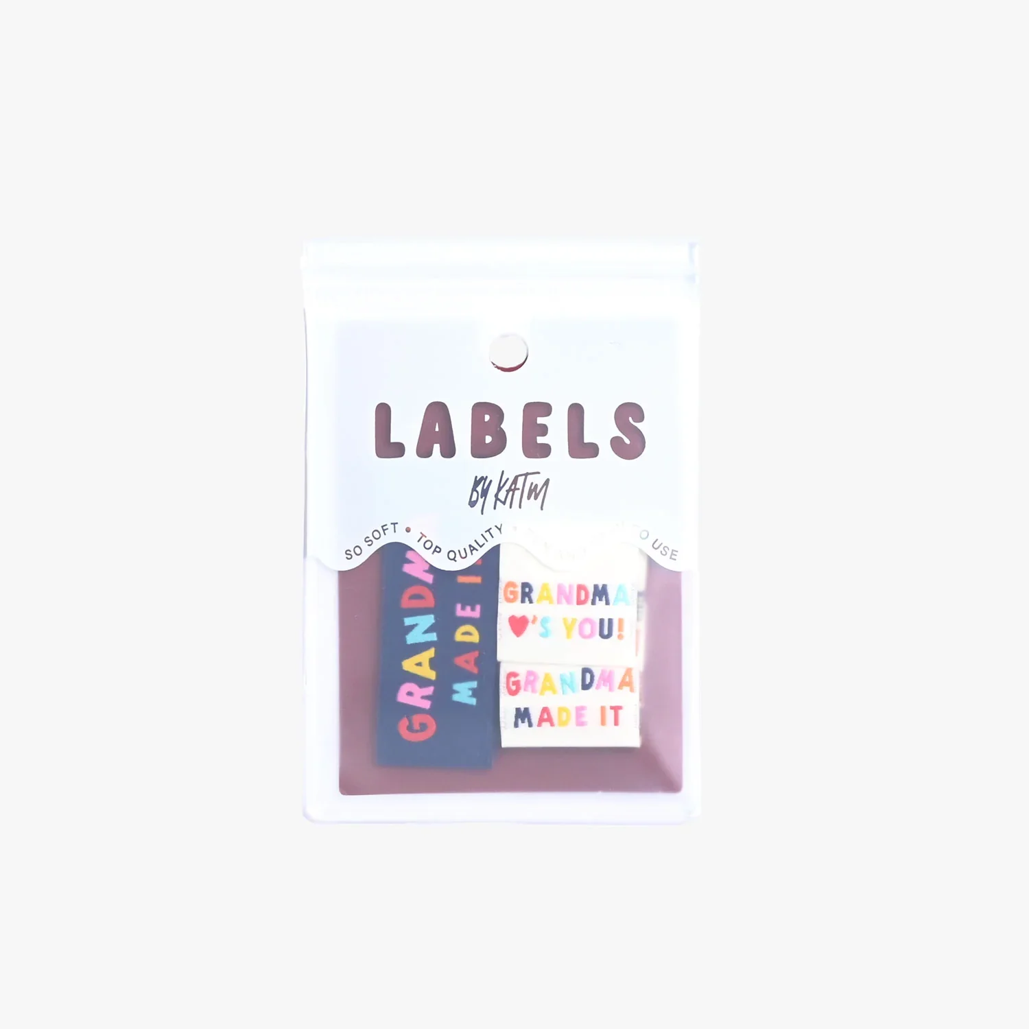 'Grandma Made It' 'Grandma loves you' Label 6-Pack - Image 5