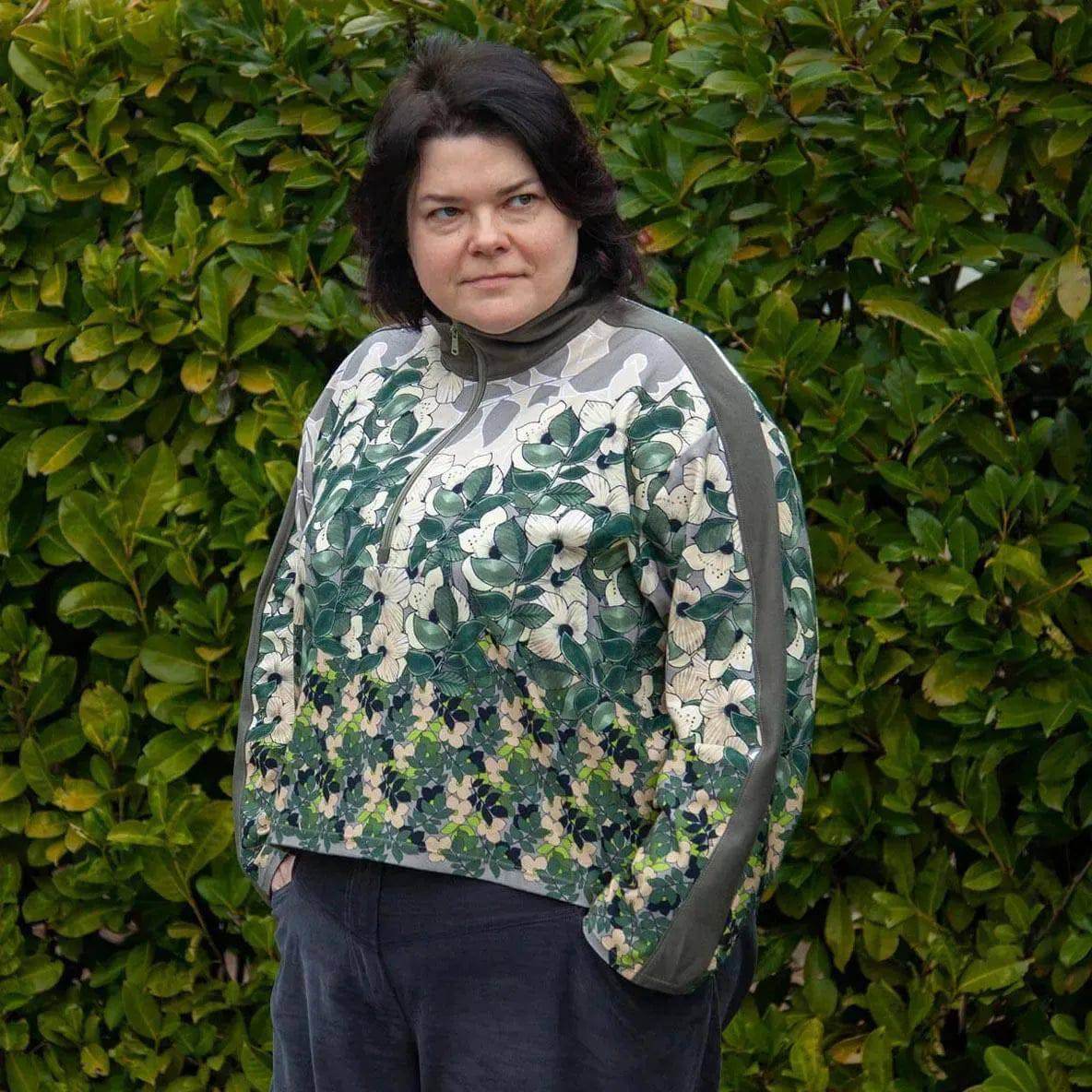 Wardrobe By Me Half Zipper Sweater PDF Pattern - Image 15