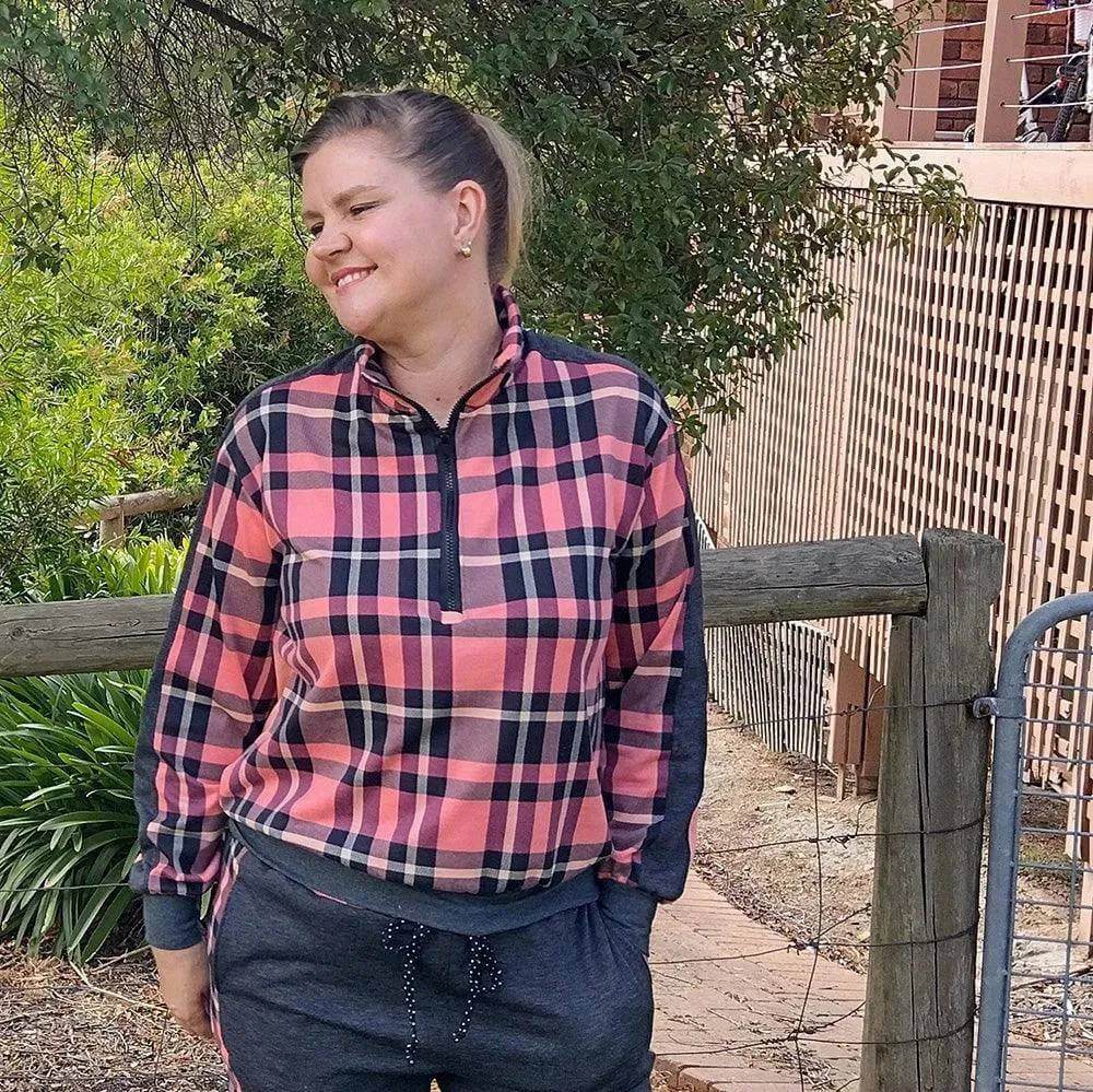 Wardrobe By Me Half Zipper Sweater PDF Pattern - Image 9
