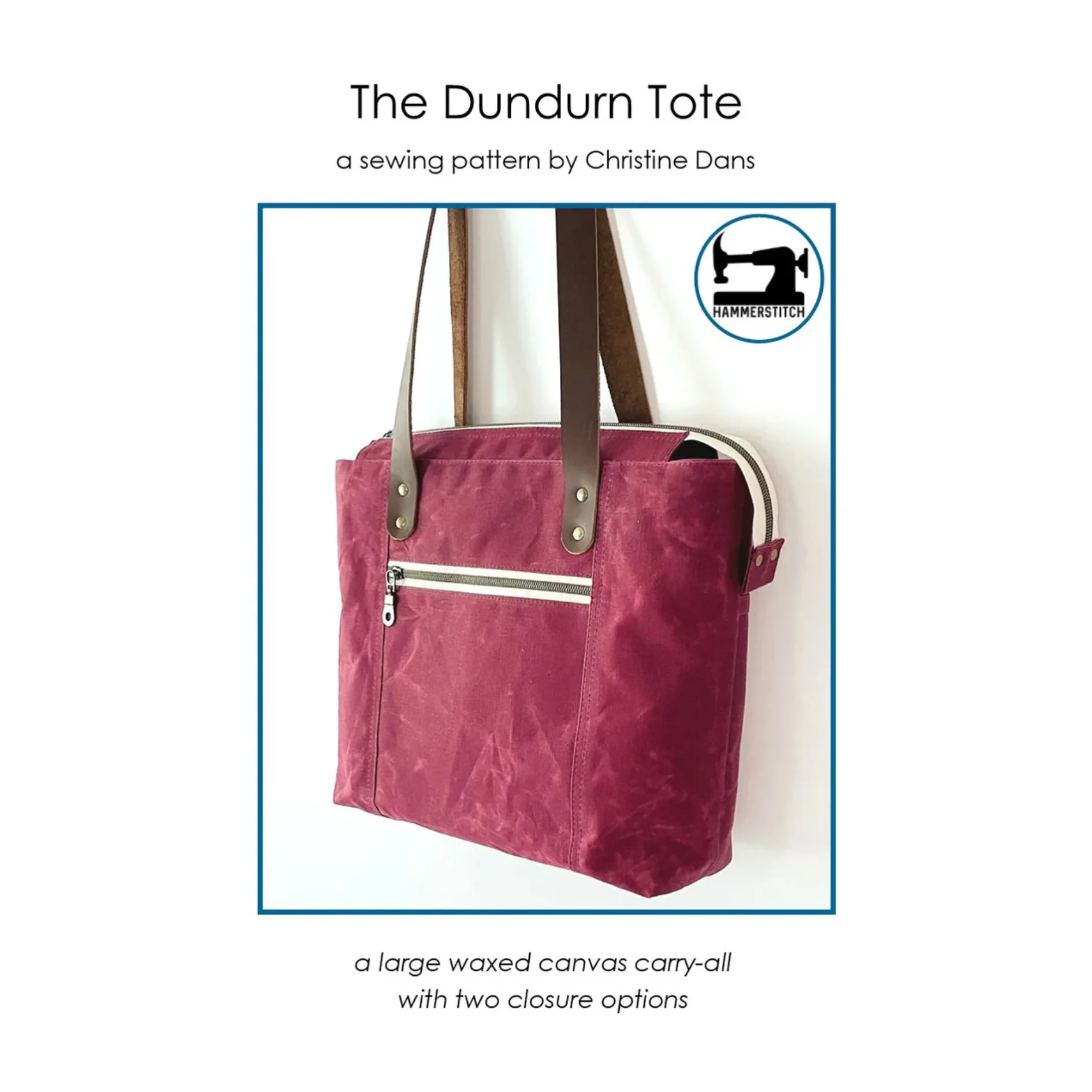 Hammerstitch The Dundurn Tote Pattern