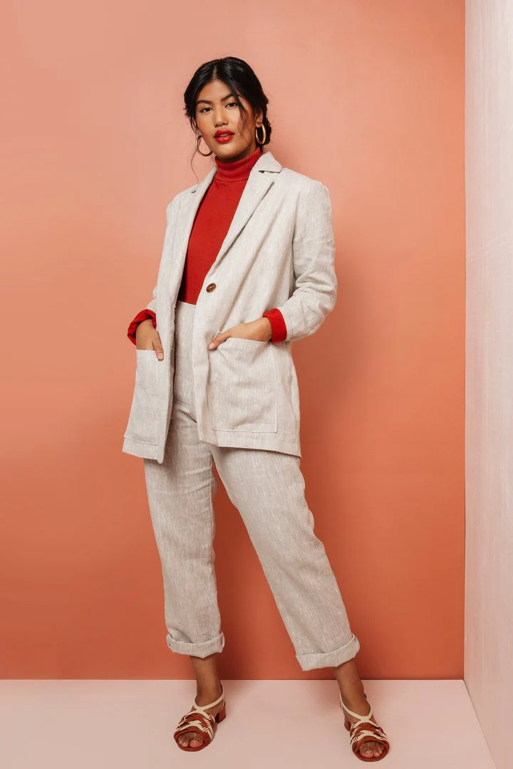 Friday Pattern Company Heather Blazer - XS-7X - Image 6