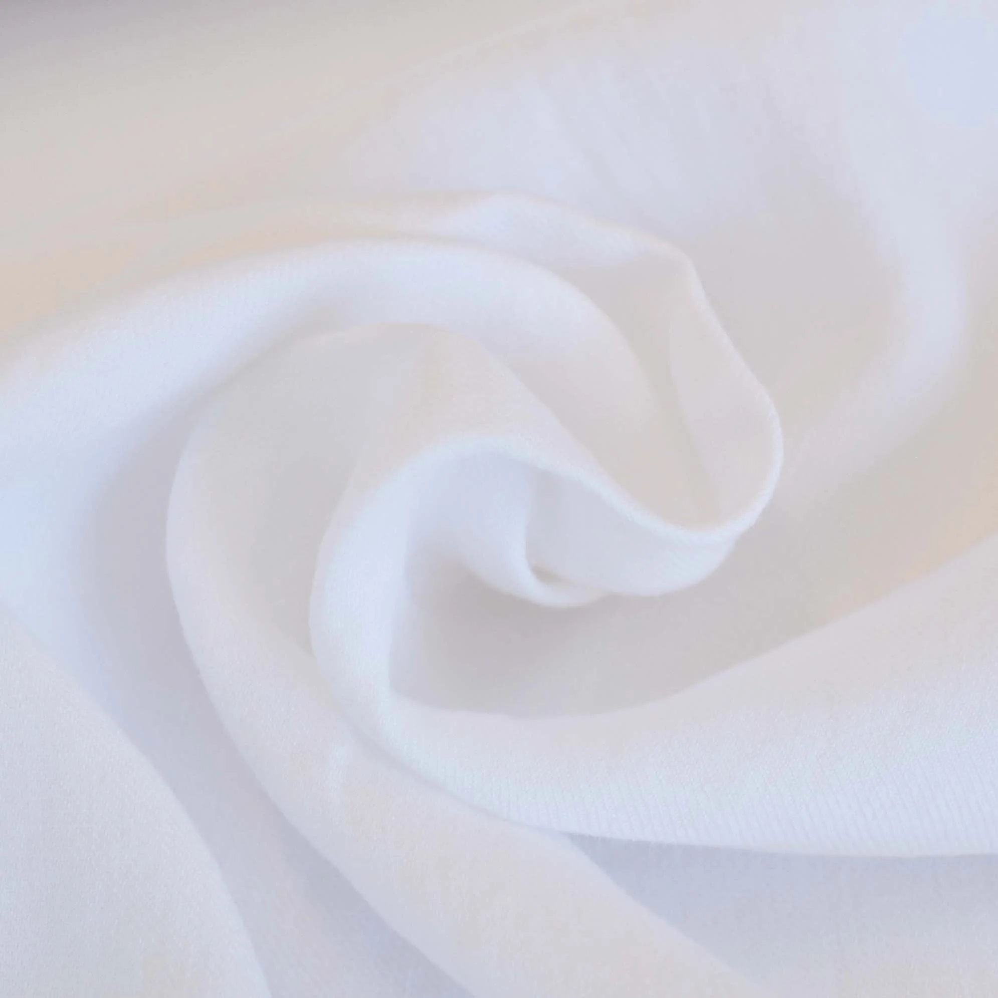 Heavy Linen Twill in White - Image 3