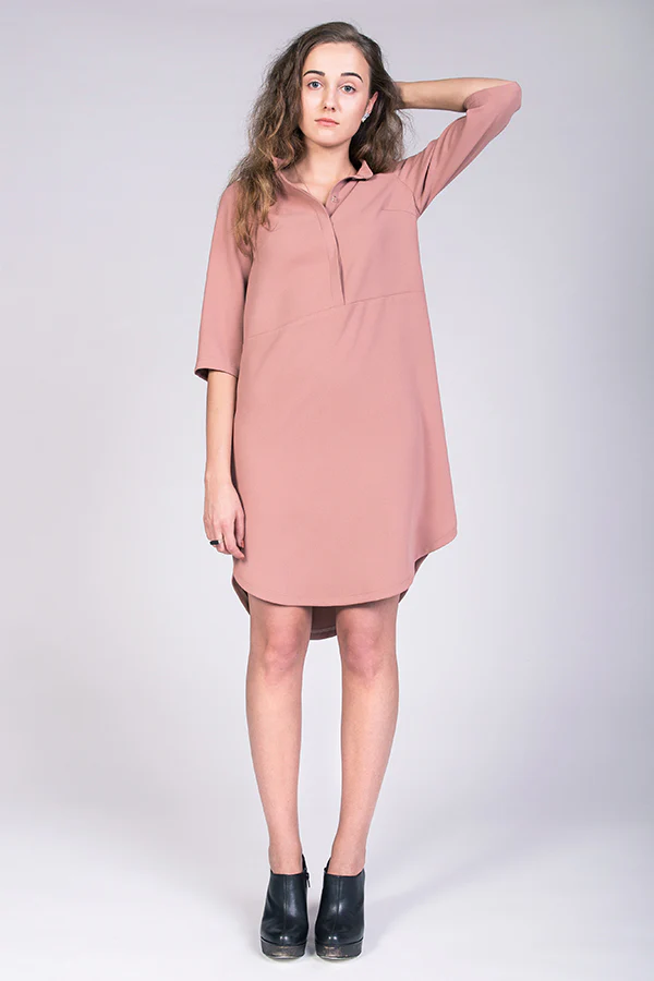 Named Clothing HELMI trench blouse & tunic dress US0-24 - PDF Pattern - Image 25