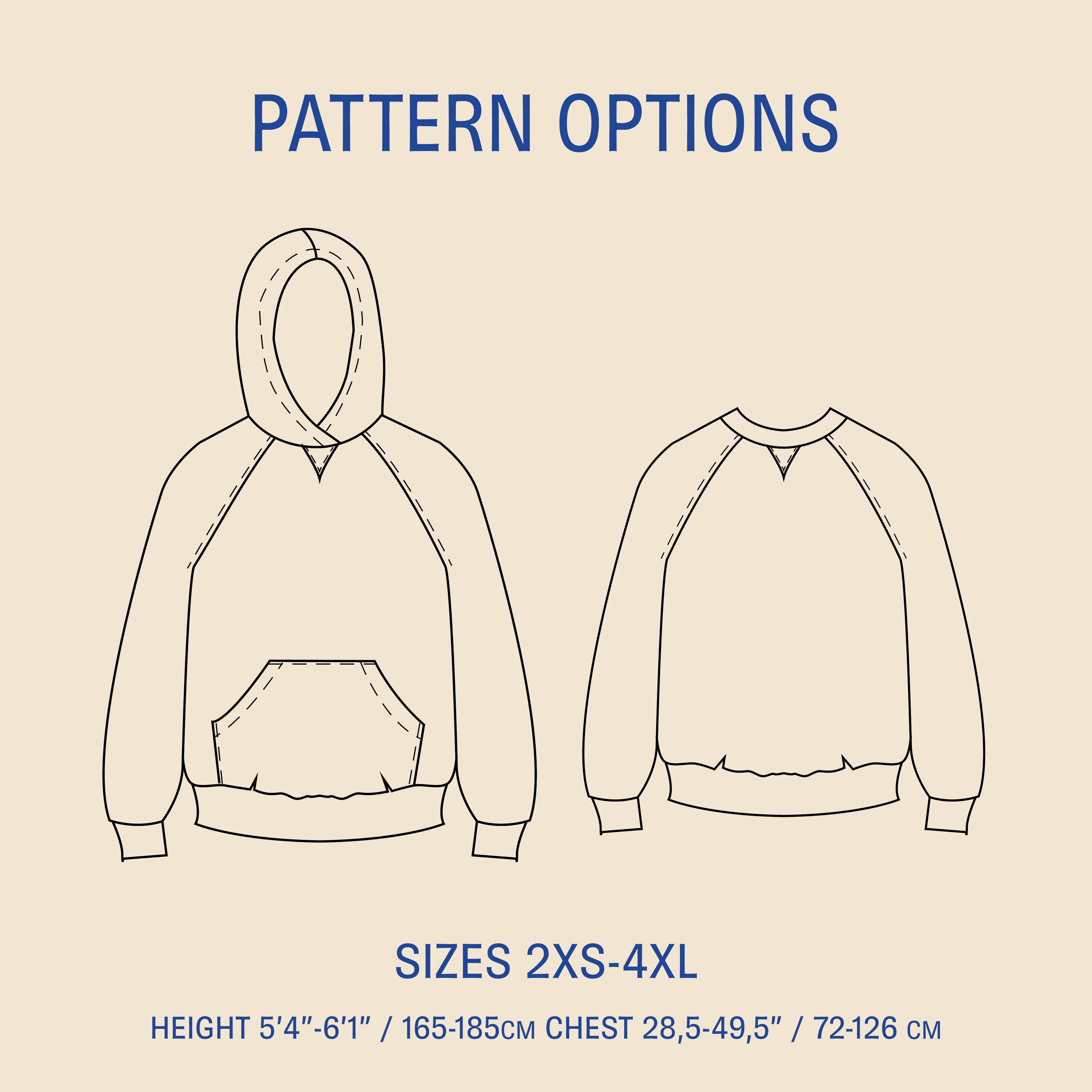 Wardrobe By Me Hoodie - 2XS-4XL - PDF Pattern - Image 8